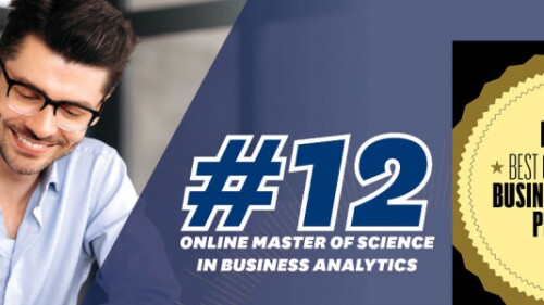 #12 Online Master of Science in Business Analytics Fortune Best Online Master's Business Analytics Programs