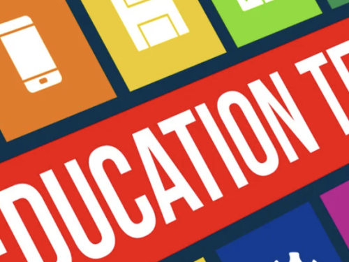 Educational Technology Blog Header Image colorful