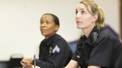 two female police officers