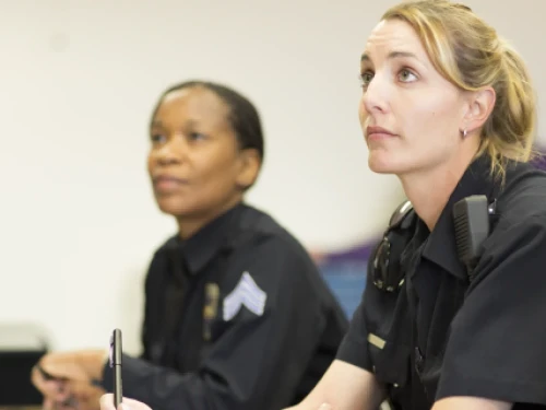 two female police officers