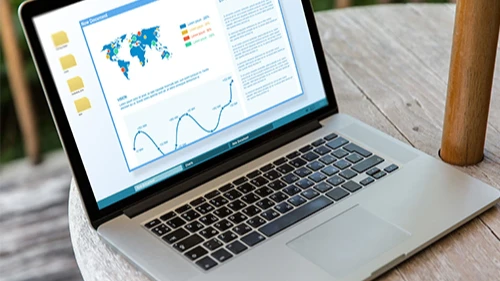 Computer with GISc data