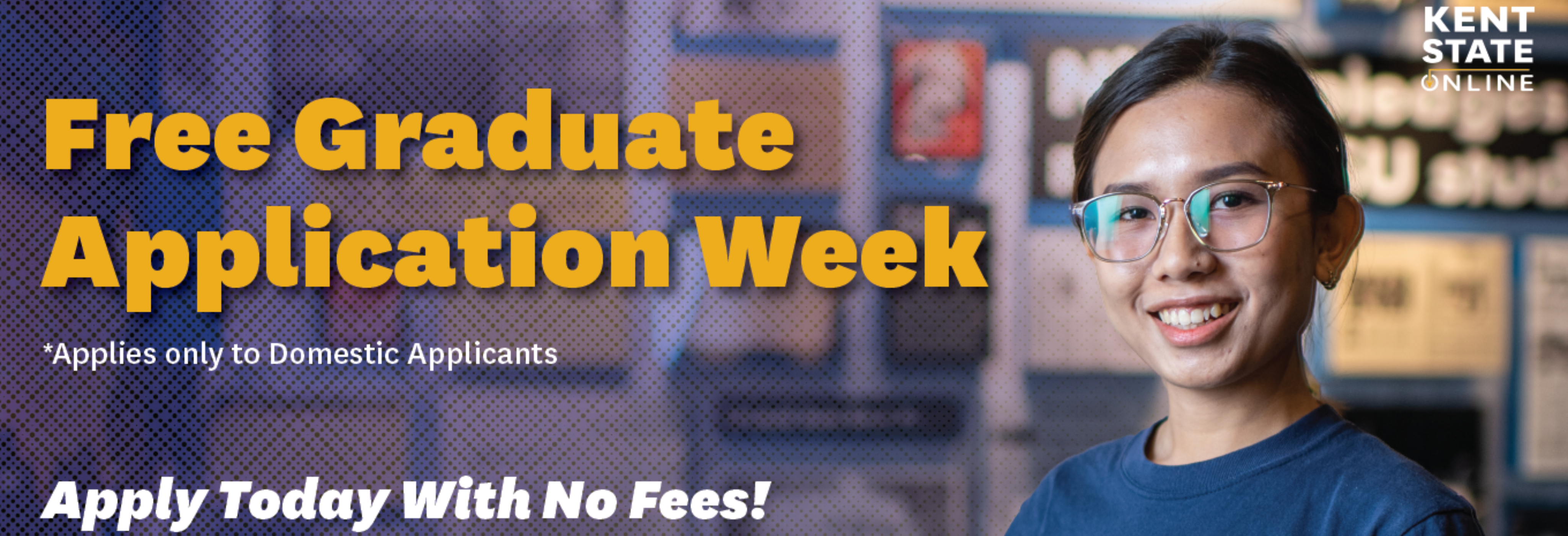 Free Grad App Week Landing Page Header Image