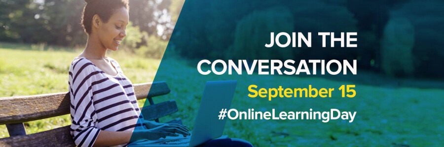 Join the conversation September 15 #OnlineLearningDay