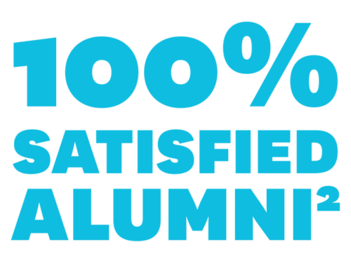 satisfied alumni graphic