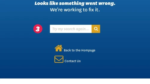 Creating a 404 page graphic