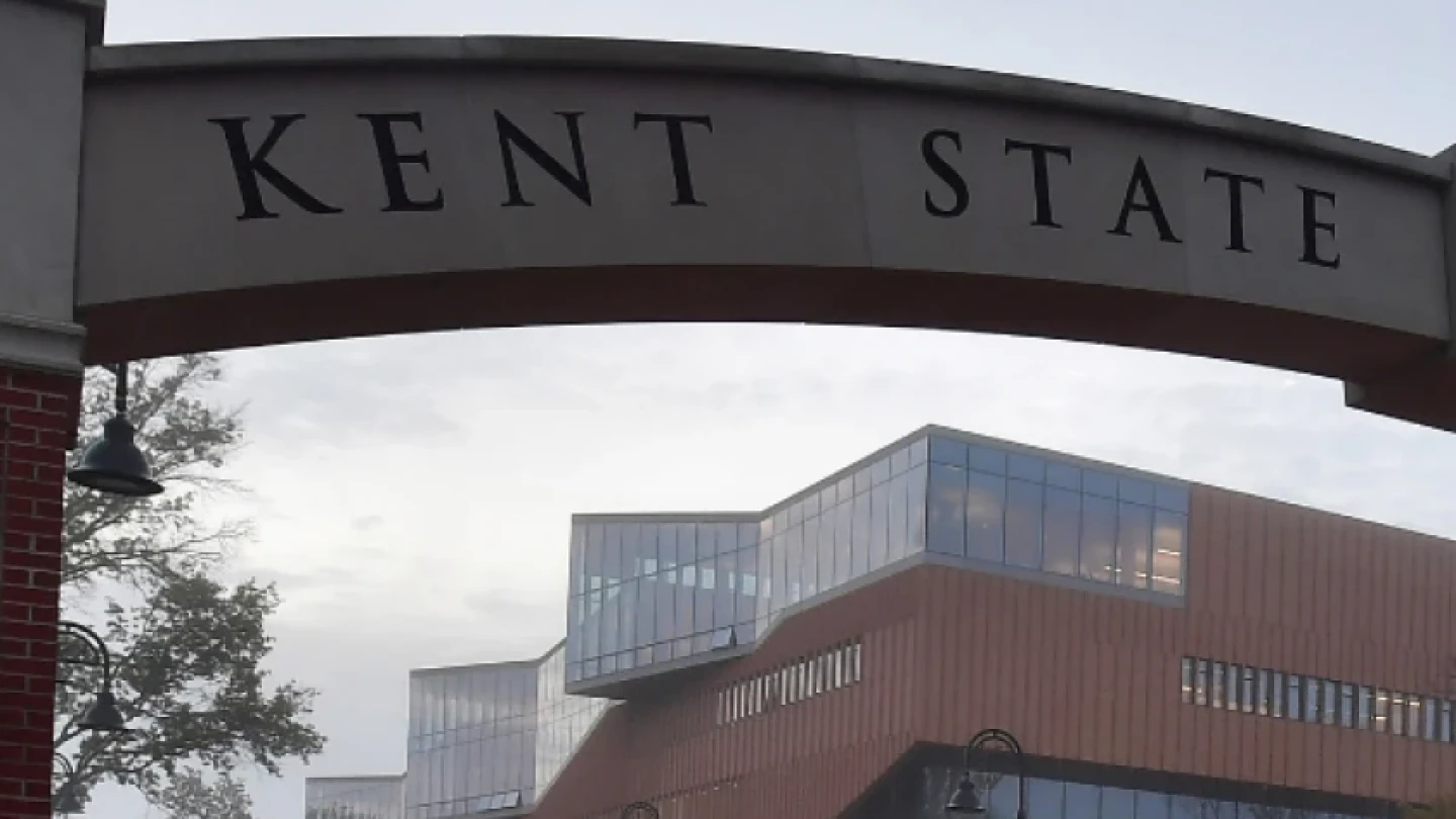 Kent State University gate