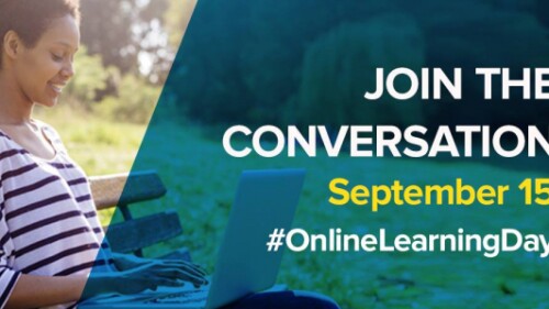 Join the conversation September 15 #OnlineLearningDay