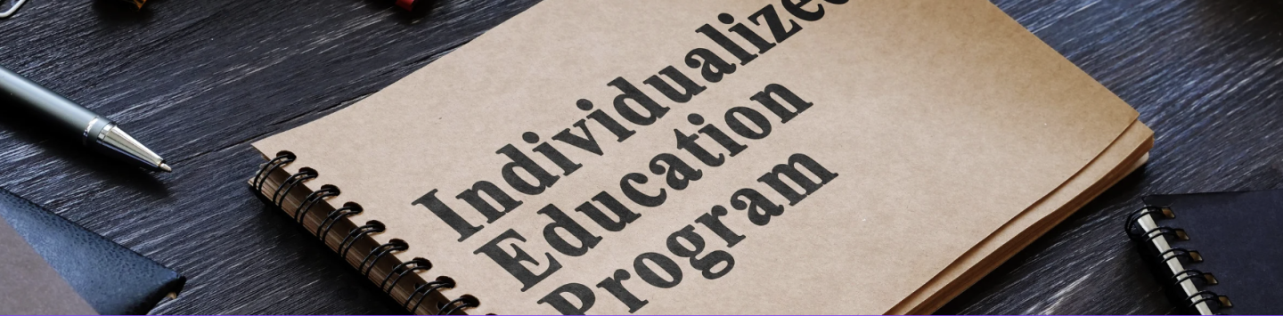 EDD Special Ed Concentration Blog Header Image - IEP