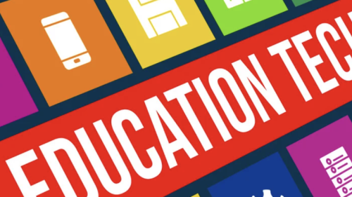 Educational Technology Blog Header Image colorful