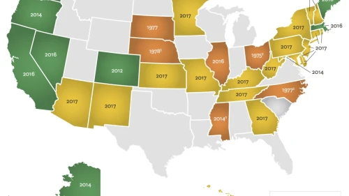 Marijuana Decriminalization map