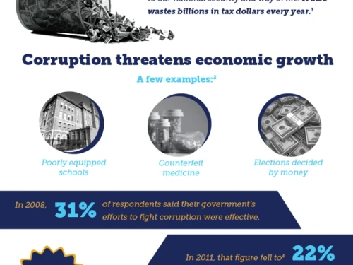 Fighting Corruption in the Public Sector infographic