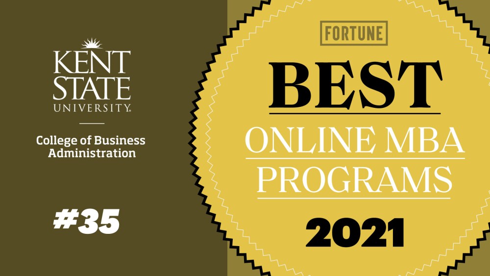 Fortune Best Online MBA Programs 2021 Kent State University College of Business Administration #35